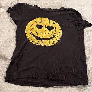 Lauren Moshi Distressed Tee